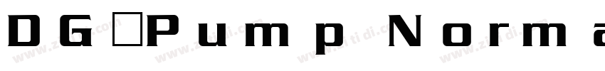 DG_Pump Normal字体转换